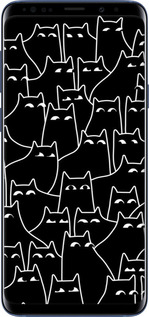 TPU чехол С изображением кошек для Samsung Galaxy S9 Plus - 6470b-1365 изображение 