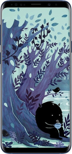 TPU чехол Арт принт Тихое место чая для Samsung Galaxy S9 Plus - 6544b-1365 изображение 