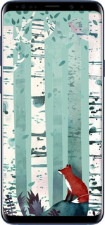 TPU чехол Лис у зеленому лісі для Samsung Galaxy S9 Plus - 6547b-1365 изображение 