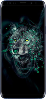 TPU чехол Wolf для Samsung Galaxy S9 Plus - 6610b-1365 изображение 