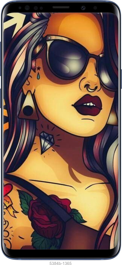 TPU чехол № 5384 для Samsung Galaxy S9 Plus - 5384b-1365 изображение 