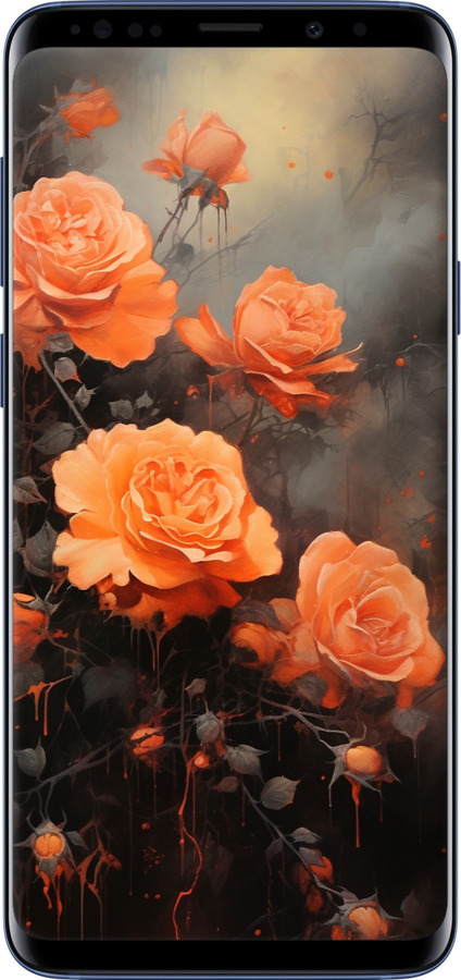 TPU чехол Оранжеві троянди для Samsung Galaxy S9 Plus - 5944b-1365 изображение 