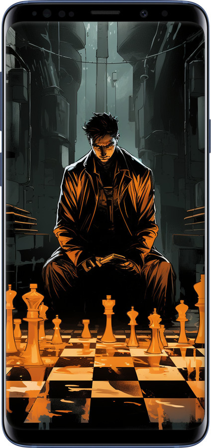 TPU чехол Шахматы для Samsung Galaxy S9 Plus - 5951b-1365 изображение 