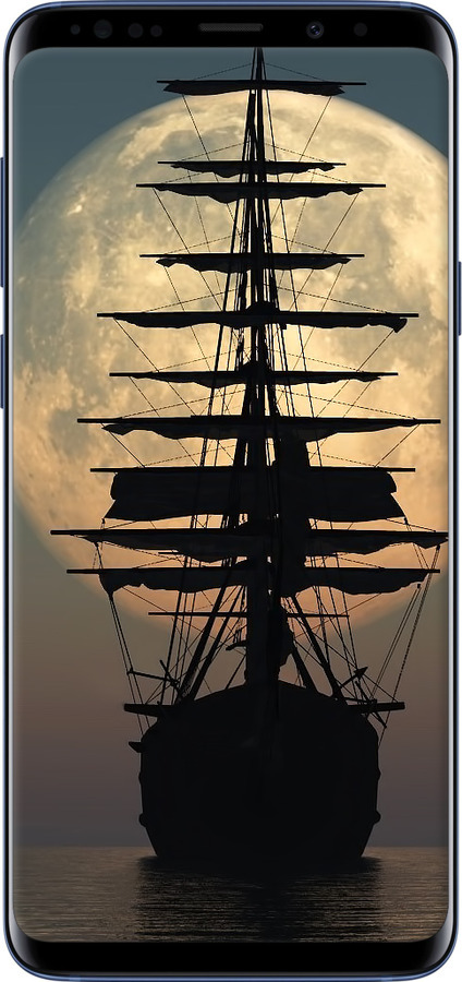 TPU чехол Корабль для Samsung Galaxy S9 Plus - 5998b-1365 изображение 