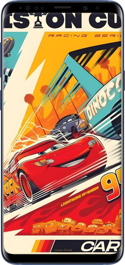 TPU чехол Тачки для Samsung Galaxy S9 Plus - 6288b-1365 изображение 