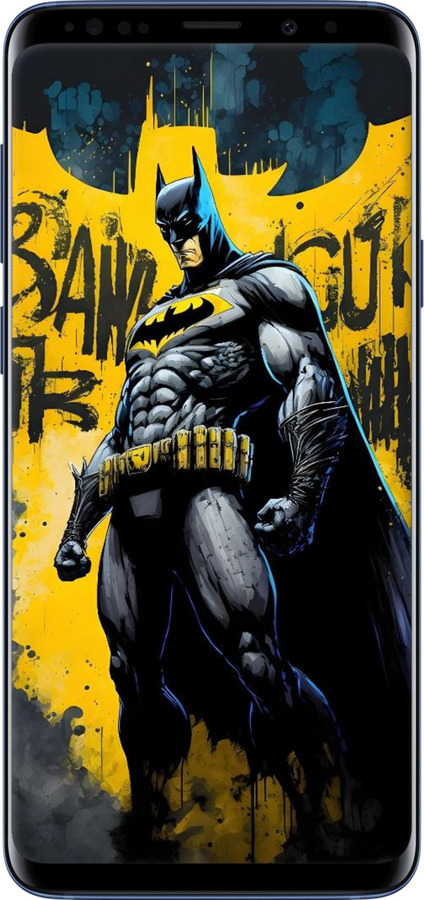 TPU чехол Бетмен для Samsung Galaxy S9 Plus - 6290b-1365 изображение 