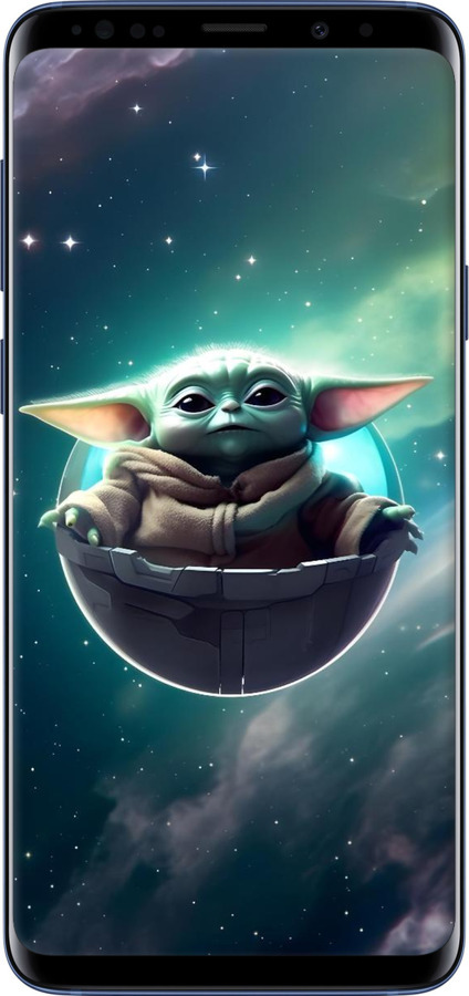 TPU чехол Малышь йода для Samsung Galaxy S9 Plus - 6294b-1365 изображение 