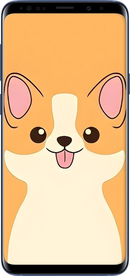 TPU чехол Милый пес для Samsung Galaxy S9 Plus - 6296b-1365 изображение 