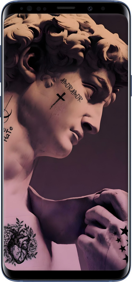 TPU чехол Давид для Samsung Galaxy S9 Plus - 6302b-1365 изображение 