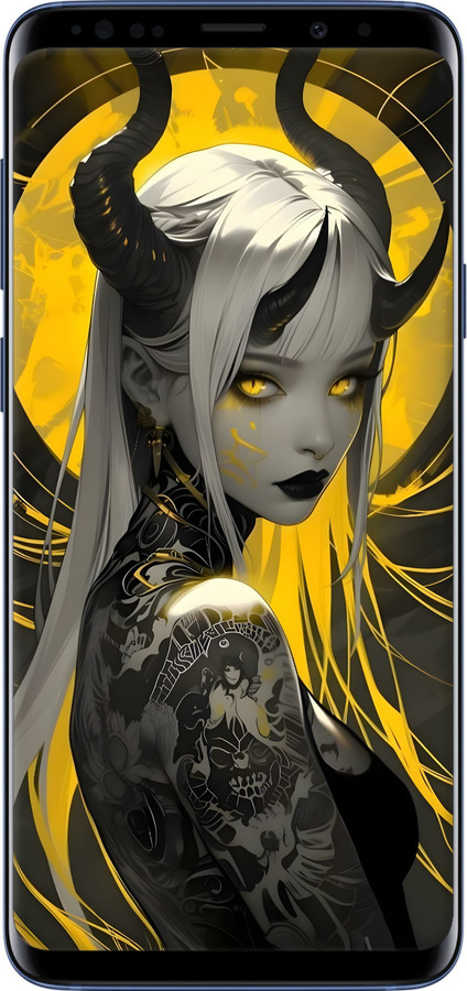 TPU чехол Аніме демон 2 для Samsung Galaxy S9 Plus - 6309b-1365 изображение 