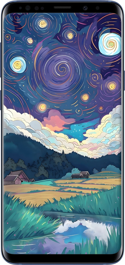 TPU чехол Креативний арт для Samsung Galaxy S9 Plus - 6322b-1365 изображение 