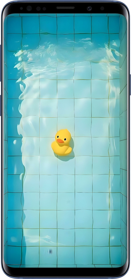 TPU чехол Утенок для Samsung Galaxy S9 Plus - 6323b-1365 изображение 