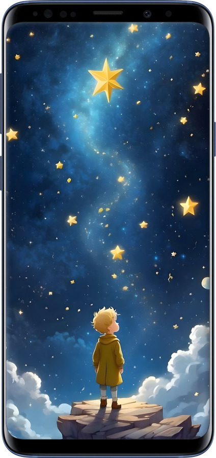 TPU чехол Маленький принц для Samsung Galaxy S9 Plus - 6326b-1365 изображение 