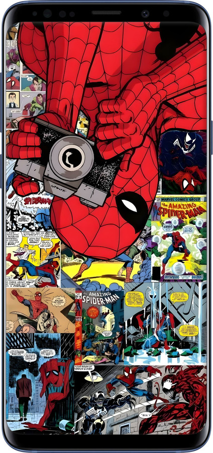 TPU чехол Людина павук 2 для Samsung Galaxy S9 Plus - 6333b-1365 изображение 