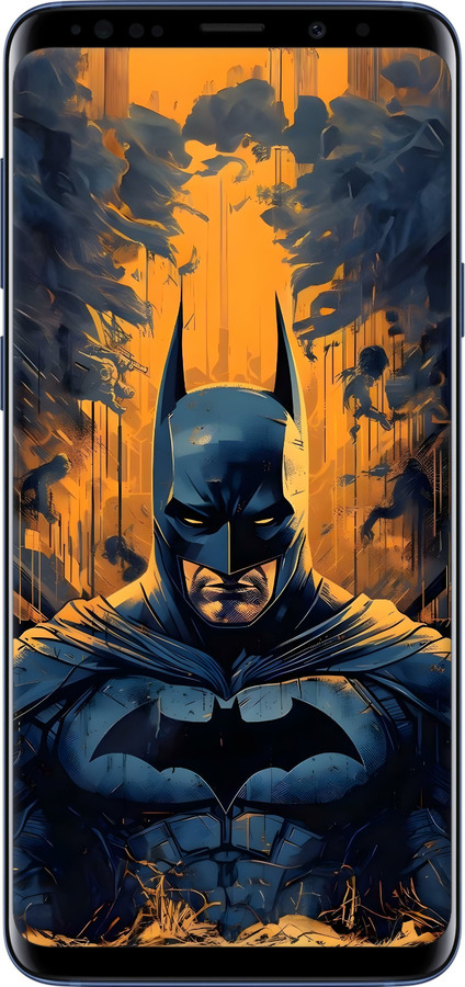TPU чехол Бетмен для Samsung Galaxy S9 Plus - 6335b-1365 изображение 