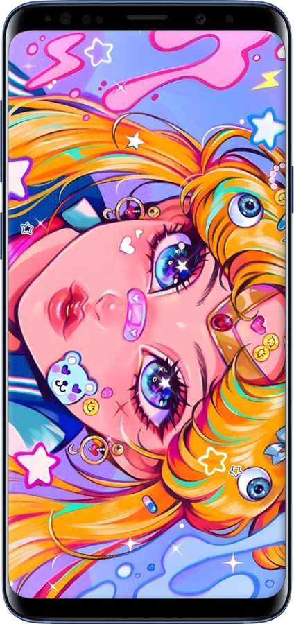 TPU чехол Сейлор Мун 4 для Samsung Galaxy S9 Plus - 6353b-1365 изображение 