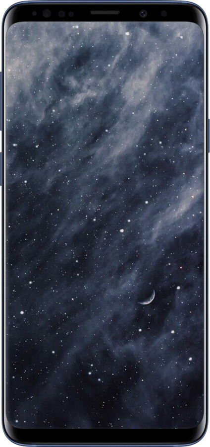 TPU чехол Сині хмари, Синій місяць для Samsung Galaxy S9 Plus - 6398b-1365 изображение 