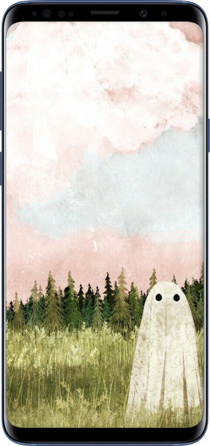 TPU чехол Привидение для Samsung Galaxy S9 Plus - 6401b-1365 изображение 