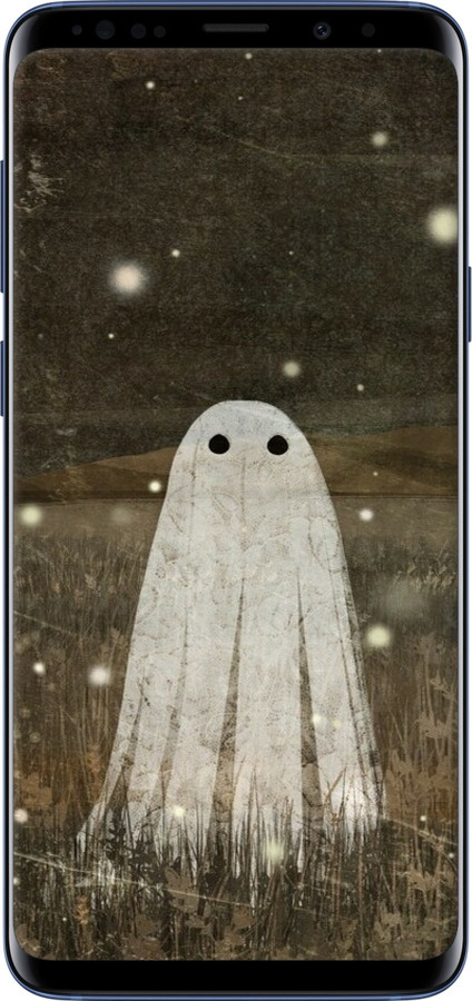 TPU чехол Привидение и светлячки для Samsung Galaxy S9 Plus - 6406b-1365 изображение 
