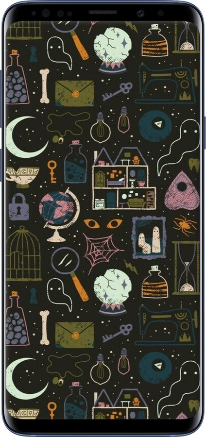 TPU чехол Колдовской принт для Samsung Galaxy S9 Plus - 6425b-1365 изображение 