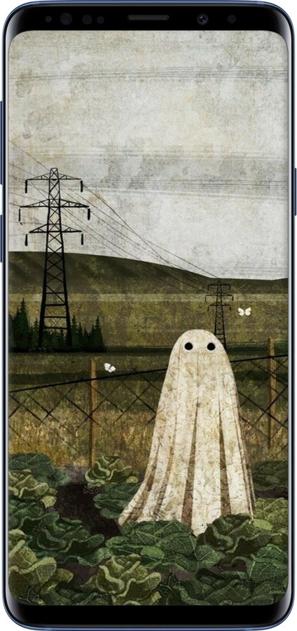 TPU чехол Ілюстрація привид у капусті для Samsung Galaxy S9 Plus - 6440b-1365 изображение 
