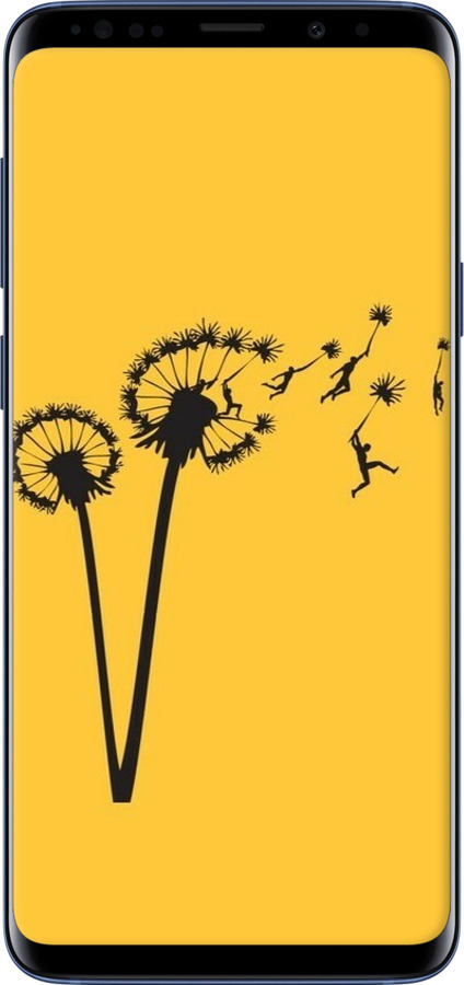 TPU чехол Мінімалізм кульбаби для Samsung Galaxy S9 Plus - 6449b-1365 изображение 