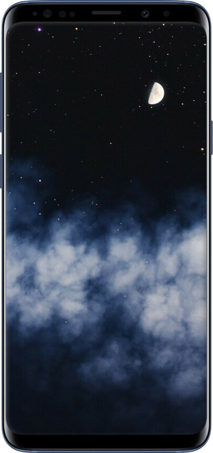 TPU чехол Ночное небо для Samsung Galaxy S9 Plus - 6450b-1365 изображение 