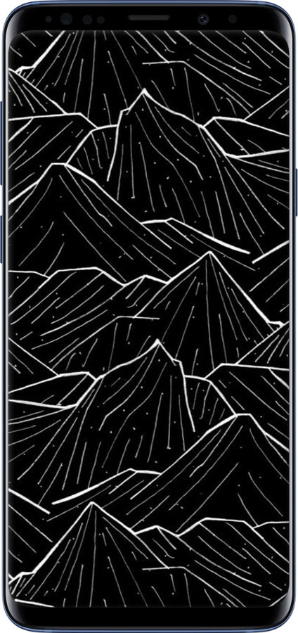 TPU чехол Із зображенням Темних гір для Samsung Galaxy S9 Plus - 6489b-1365 изображение 