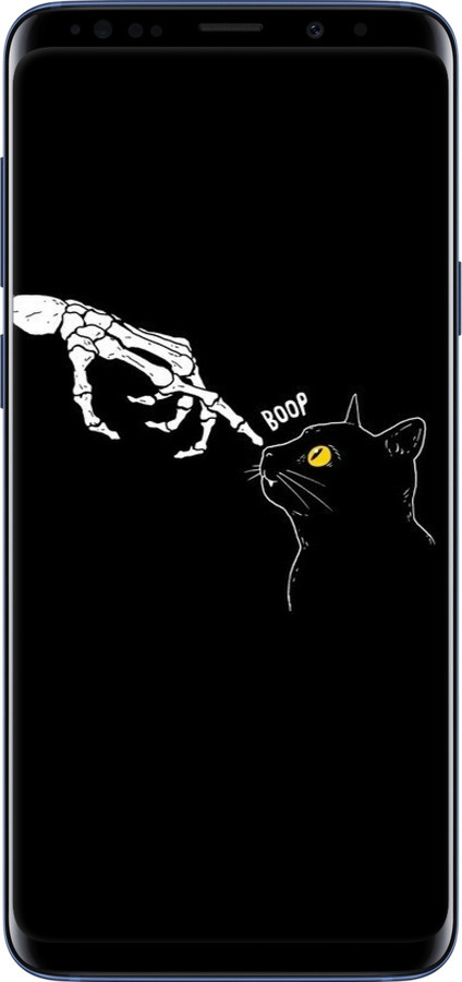 TPU чехол Кошка для Samsung Galaxy S9 Plus - 6505b-1365 изображение 