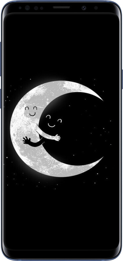 TPU чехол Місячні обійми для Samsung Galaxy S9 Plus - 6508b-1365 изображение 