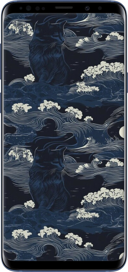 TPU чехол Морська тематика у стилі арт-деко для Samsung Galaxy S9 Plus - 6520b-1365 изображение 