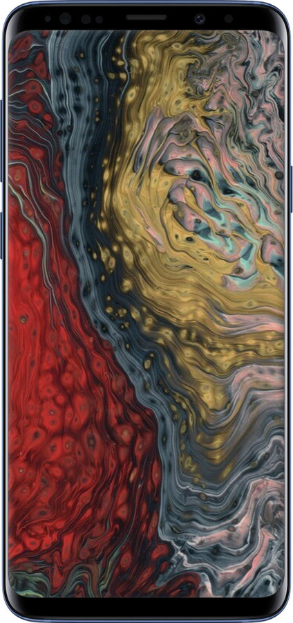 TPU чехол С изображением абстрактной живописи для Samsung Galaxy S9 Plus - 6530b-1365 изображение 