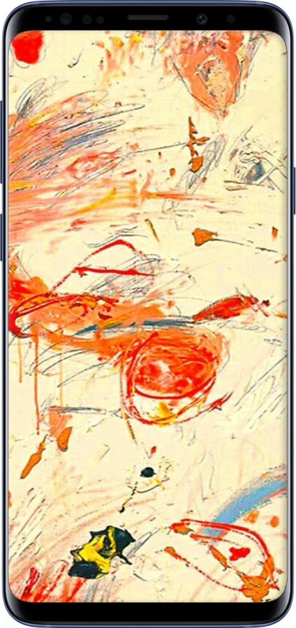 TPU чехол Динамичная картина с хаотичными мазками для Samsung Galaxy S9 Plus - 6540b-1365 изображение 