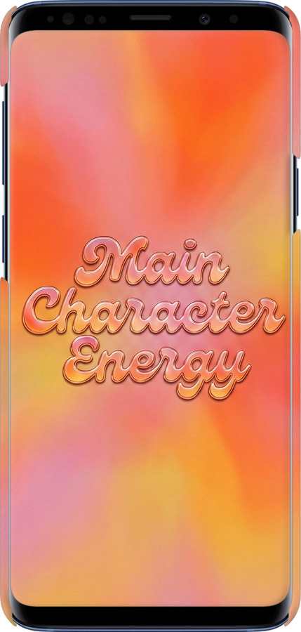 3D пластиковый глянцевый чехол Aura Gradient Main Character Energy Aesthetic Y2K для Samsung Galaxy S9 Plus - 6783c-1365 изображение 