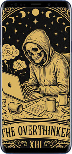 2D пластиковый чехол The Overthinker для Samsung Galaxy S9 Plus - 6774t-1365 изображение 
