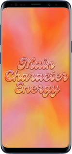 2D пластиковый чехол Aura Gradient Main Character Energy Aesthetic Y2K для Samsung Galaxy S9 Plus - 6783t-1365 изображение 