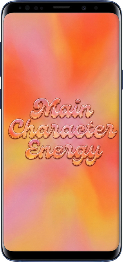 2D пластиковый чехол Aura Gradient Main Character Energy Aesthetic Y2K для Samsung Galaxy S9 Plus - 6783t-1365 изображение 