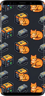 3D пластиковый глянцевый чехол Autonomous Zone для Samsung Galaxy S9 - 6771c-1355 изображение 