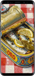 Силіконовий чехол Vintage Sardine Tin Phone для Samsung Galaxy S9 - 6772u-1355 изображение 