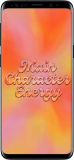 Силиконовый чехол Aura Gradient Main Character Energy Aesthetic Y2K для Samsung Galaxy S9 - 6783u-1355 изображение 