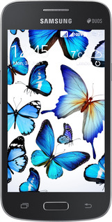 Силиконовый чехол Бабочки для Samsung Galaxy Core Plus G3500 - 6023u-359 изображение 