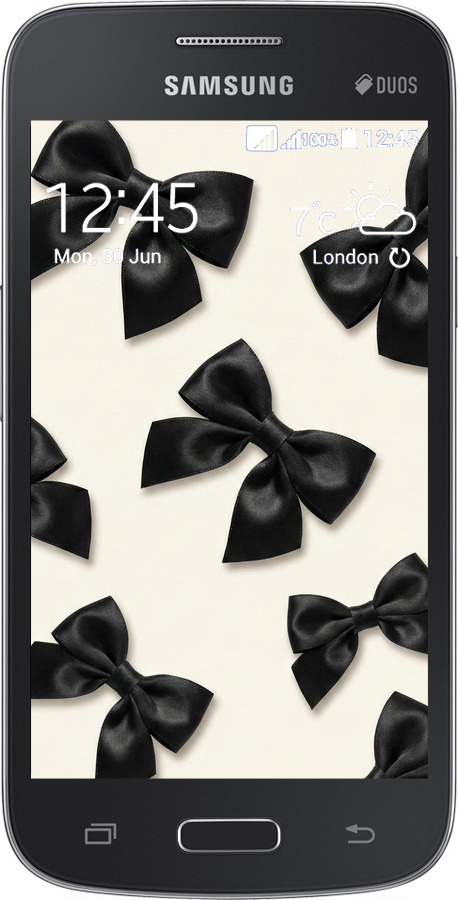 Силіконовий чехол Dark Coquette для Samsung Galaxy Core Plus G3500 - 6765u-359 изображение 