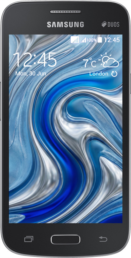 Силіконовий чехол Liquid Chrome для Samsung Galaxy Star Advance G350E - 6781u-210 изображение 