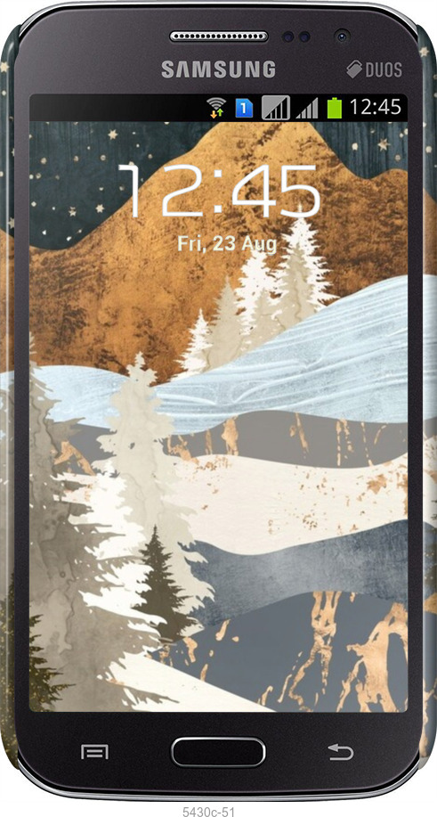 3D пластиковий глянцевий чехол № 5430 для Samsung Galaxy Win i8552 - 5430c-51 изображение 