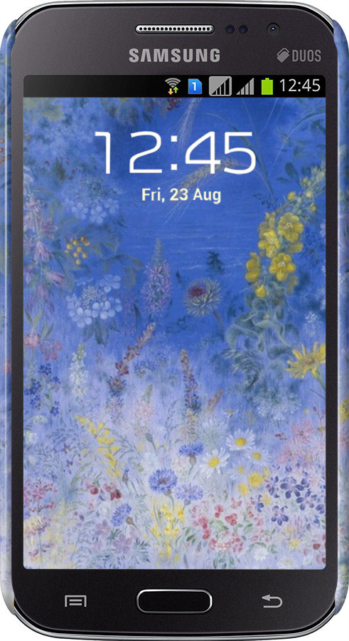 3D пластиковий глянцевий чехол Білокур для Samsung Galaxy Win i8552 - 5908c-51 изображение 