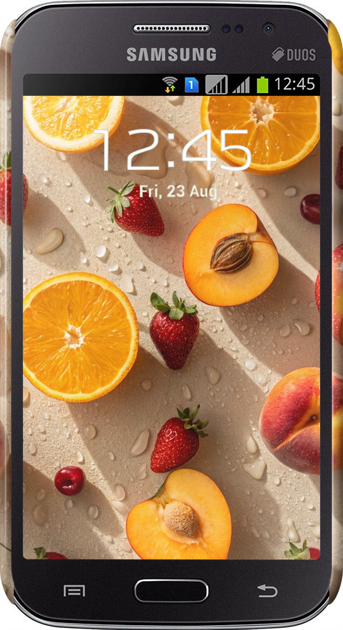 3D пластиковий глянцевий чехол Фрукти 3 для Samsung Galaxy Win i8552 - 6703c-51 изображение 