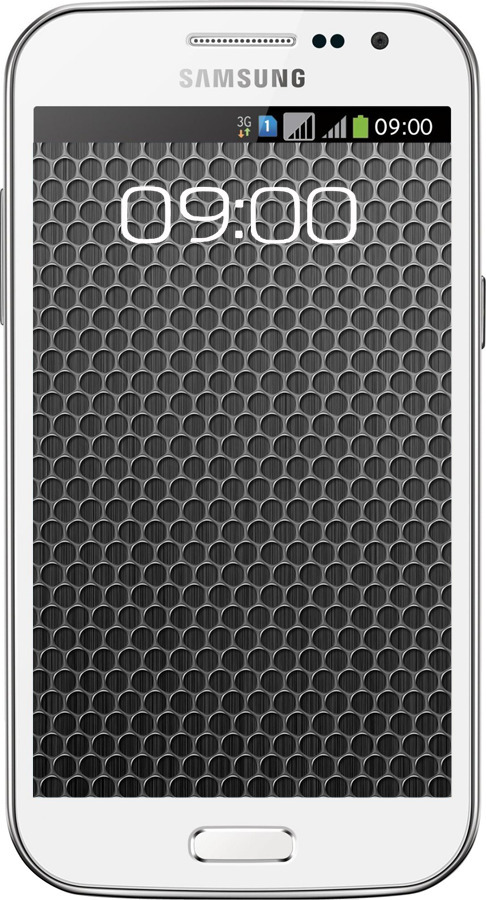 Силиконовый чехол Ячейки для Samsung Galaxy Win i8552 - 243u-51 изображение 