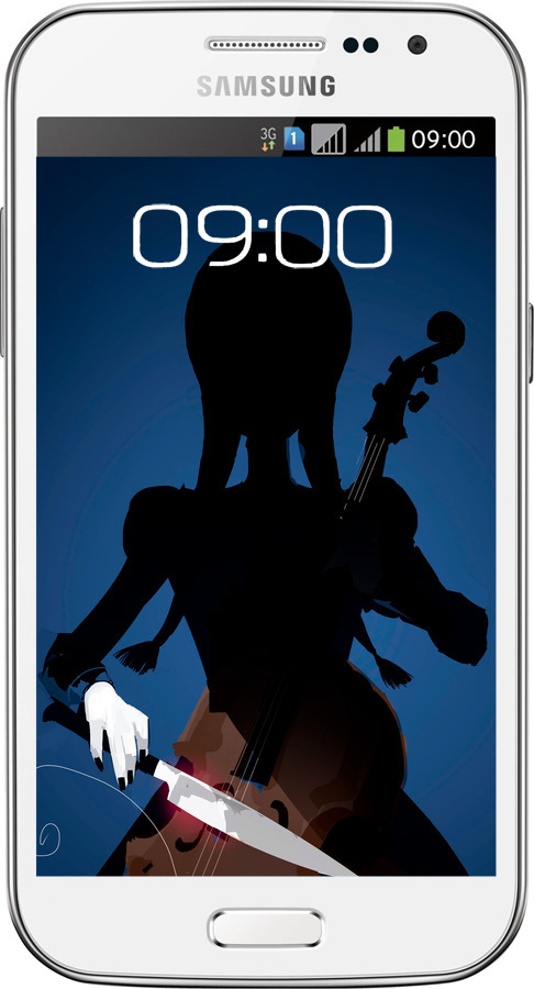 Силиконовый чехол Wednesday для Samsung Galaxy Win i8552 - 5515u-51 изображение 