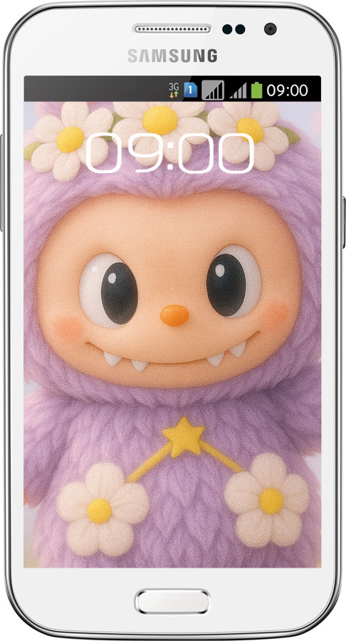 Силіконовий чехол Лабубу 1 для Samsung Galaxy Win i8552 - 6709u-51 изображение 