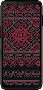 Силиконовый чехол Вышиванка 52 для Samsung Galaxy Xcover 6 Pro - 1763u-2918 изображение 